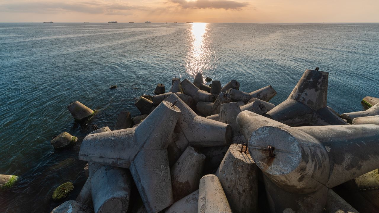 最強の穴釣りロッドを持って釣りをした釣り場