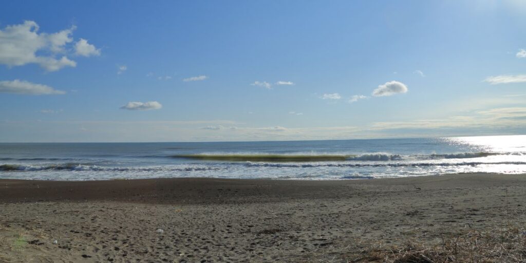 海サクラマス最強スプーンを使う北海道の釣り場