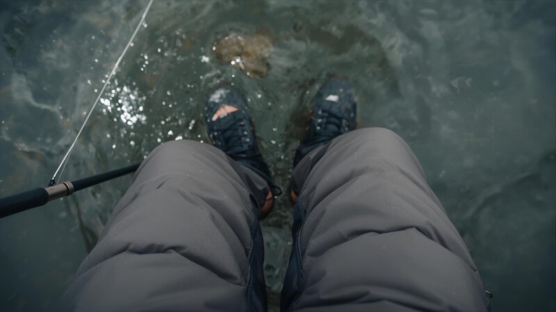 防寒最強な釣り用ダウンパンツ