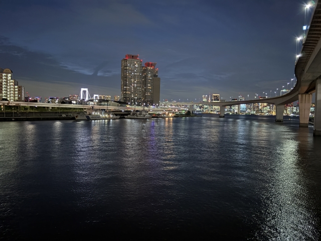 バチ抜けがある東京湾の釣り場
